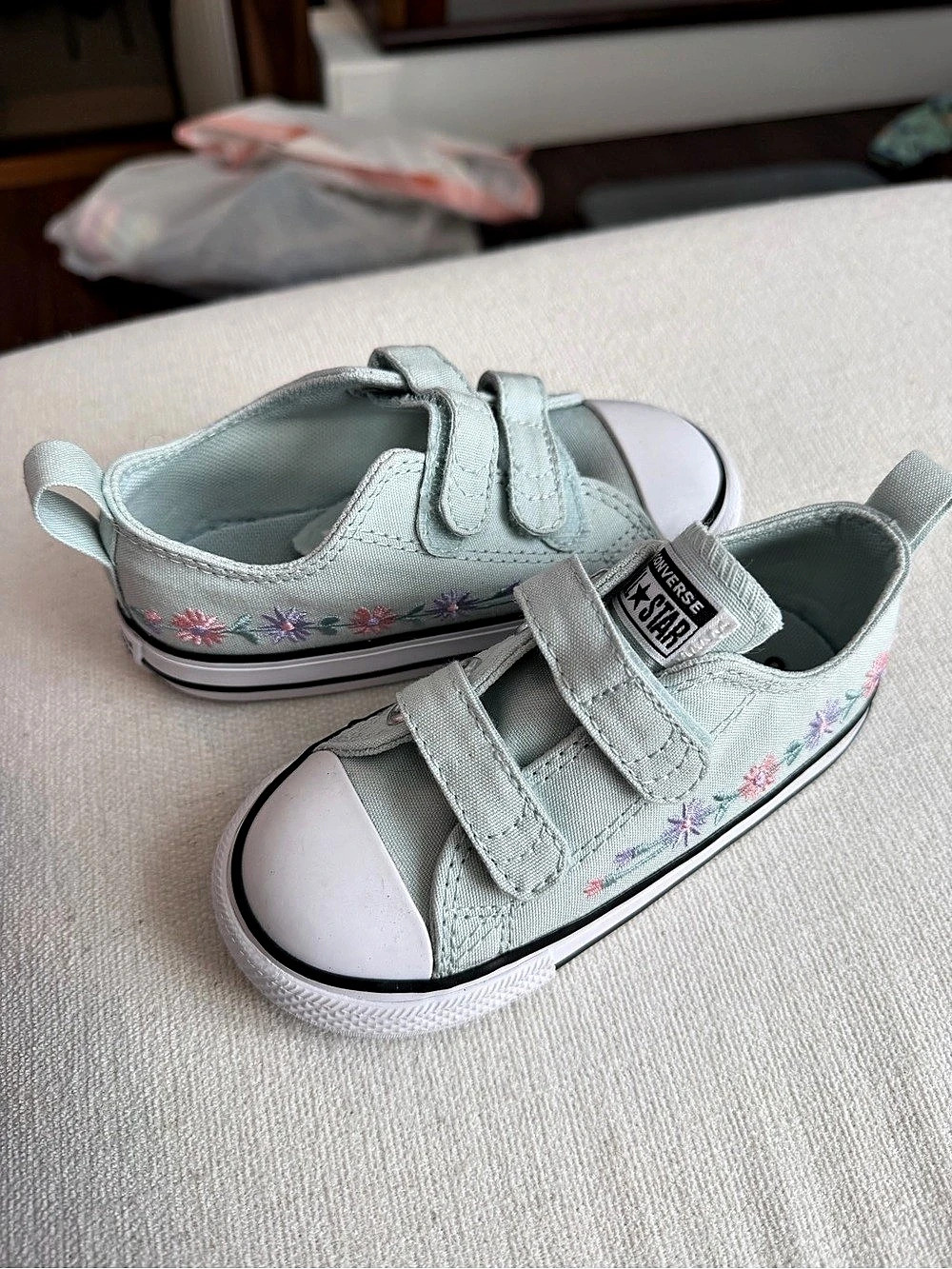 Converse Kids Chuck Taylor® All Star® Florals Easy-On Toddler Size 8 BRAND NEW
